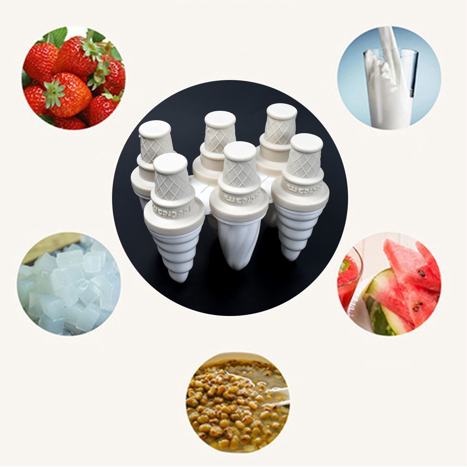 6304 6 Pc ice candy maker Ice Cream Mold used for making ice-creams in all kinds of places including restaurants and ice-cream parlours etc. 6304 6 Pc ice candy maker Ice Cream Mold used for making ice-creams in all kinds of places including restaurants and ice-cream parlours etc.